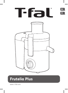 Manual Tefal ZE3708MX Frutelia Plus Juicer