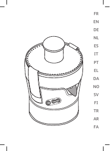 Bruksanvisning Tefal ZN35013E Juicepress