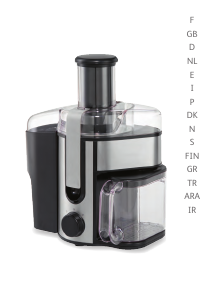 Manual Tefal ZE811D32 Juicer