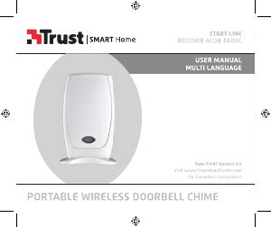 Manual Trust 71081 Doorbell