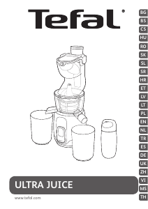 Instrukcja Tefal ZC600138 Ultra Juice Sokowirówka