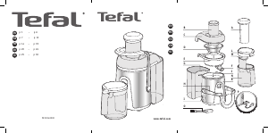 Hướng dẫn sử dụng Tefal ZE585H65 Máy ép nước trái cây