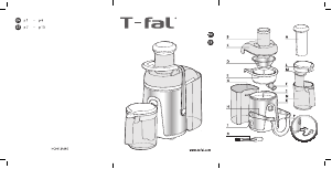 Handleiding Tefal ZE585HMX Sapcentrifuge