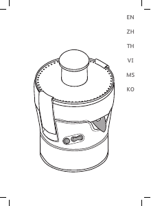 Manual Tefal ZN350H66 Juicer