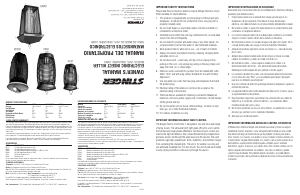 Manual de uso Stinger UVB45 Repelente electrónico las plagas