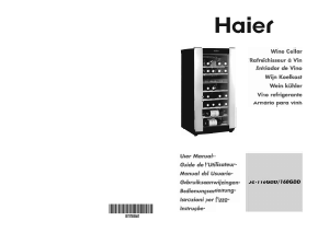 Manual Haier JC-110GDD Cave de vinho