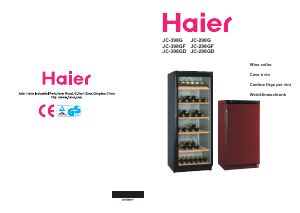 Manuale Haier JC-298G Cantinetta vino