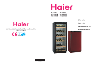 Manual Haier JC-298GD Wine Cabinet