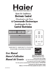 Manual Haier ESA3245 Air Conditioner