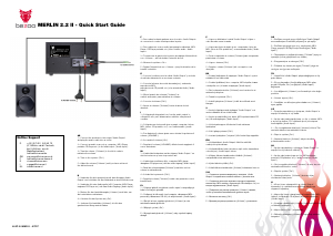 Manual de uso Bazoo 27197 Merlin 2.2 II Altavoz