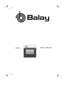 Mode d’emploi Balay HB1BY56 Four