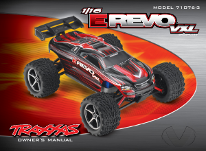 Manual Traxxas 71076-3 E-Revo VXL Radio Controlled Car