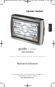 Mode d’emploi Harman Kardon GPS-810 Guide+Play Système de navigation