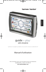 Mode d’emploi Harman Kardon GPS-910 Guide+Play Système de navigation