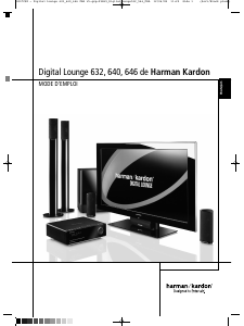 Mode d’emploi Harman Kardon DL 646 Système home cinéma