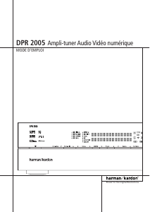 Mode d’emploi Harman Kardon DPR 2005 Amplificateur