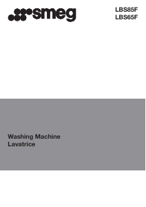 Manuale Smeg LBS85F Lavatrice