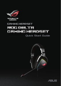 Manual Asus ROG Delta Core Headset