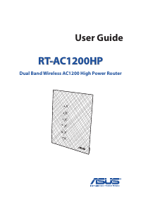 Handleiding Asus RT-AC1200HP Router