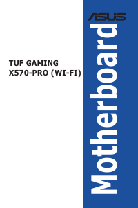 Handleiding Asus TUF GAMING X570-PRO (WI-FI) Moederbord