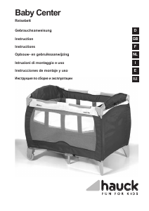 Manual Hauck Baby Center Cot