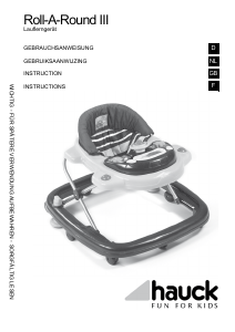 Manual Hauck Roll A Round III Baby Walker