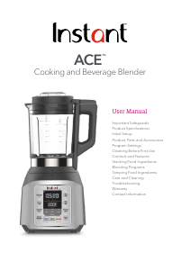 Handleiding Instant Ace Blender