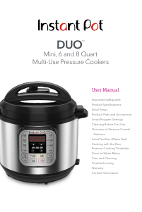 Handleiding Instant Pot Duo Multicooker