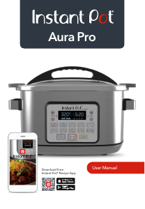 Handleiding Instant Pot Aura Pro Multicooker