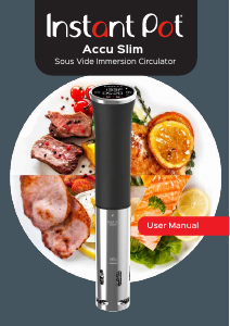 Handleiding Instant Pot Accu Slim Sous-vide stick