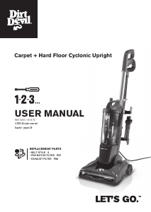 Manual Dirt Devil UD70186 Vacuum Cleaner