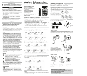 Handleiding Dexford PE 400 Stappenteller