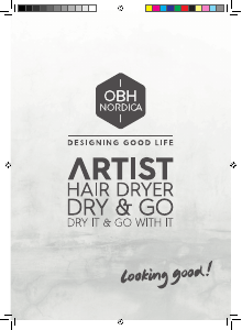 Manual OBH Nordica 5125 Dry & Go Hair Straightener