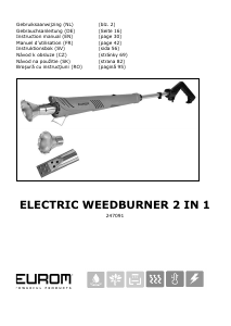 Manual Eurom Electric 2in1 Arzător de buruieni