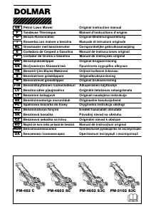 Handleiding Dolmar PM-5102S3C Grasmaaier