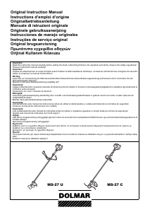 Handleiding Dolmar MS-27C Grastrimmer