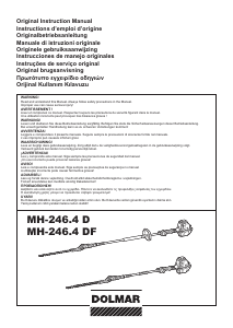 Manual Dolmar MH-246.4DF Hedgecutter