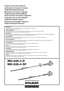 Handleiding Dolmar MH-246.4D Heggenschaar