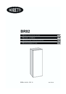 Bedienungsanleitung Boretti BR82 Kühlschrank