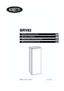 Mode d’emploi Boretti BRV82 Réfrigérateur