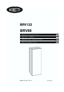 Bedienungsanleitung Boretti BRV122 Kühlschrank