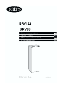 Bedienungsanleitung Boretti BRV88 Kühlschrank