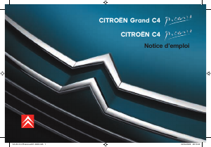 Mode d’emploi Citroën Grand C4 Picasso (2009)