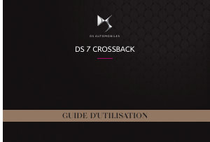 Mode d’emploi Citroën DS7 Crossback (2017)