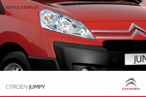 Mode d’emploi Citroën Jumpy (2010)