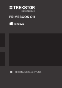 Bedienungsanleitung TrekStor PrimeBook C11B Notebook