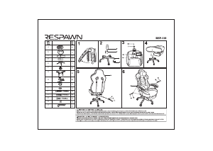 Respawn best sale 110 instructions