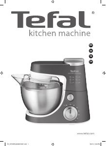 Kullanım kılavuzu Tefal QB405GTH Mikser standı