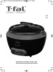 Handleiding Tefal RK1558US Cool Touch Rijstkoker