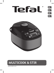 Посібник Tefal RK901832 Multicook & Stir Рисоварка